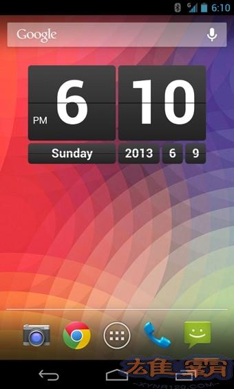 Retro Clock Widget