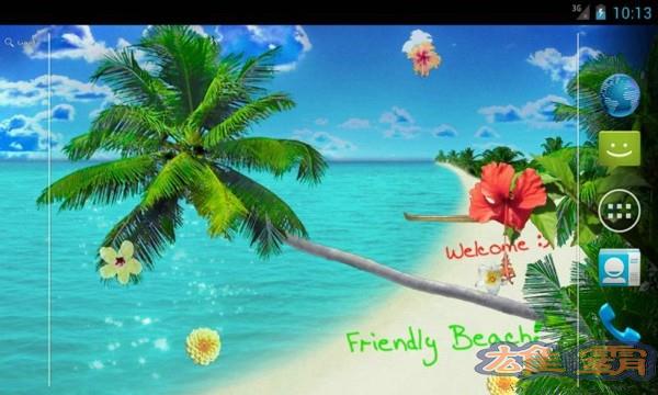 Beach Live Wallpaper Pro(漂亮海滩)